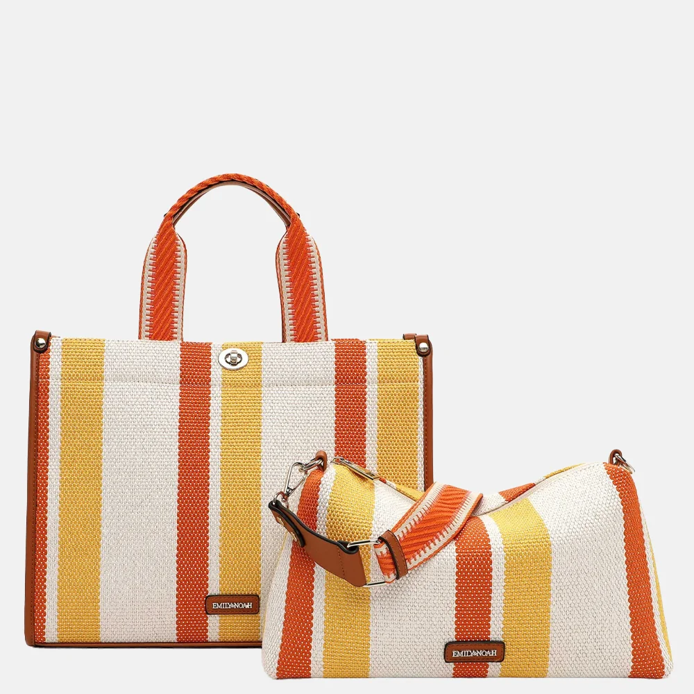 EMILY & NOAH Jasmin handtas L orange